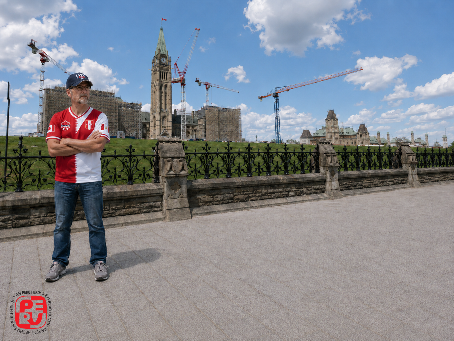 Pelotero Sports Canada Peru jersey in Ottawa