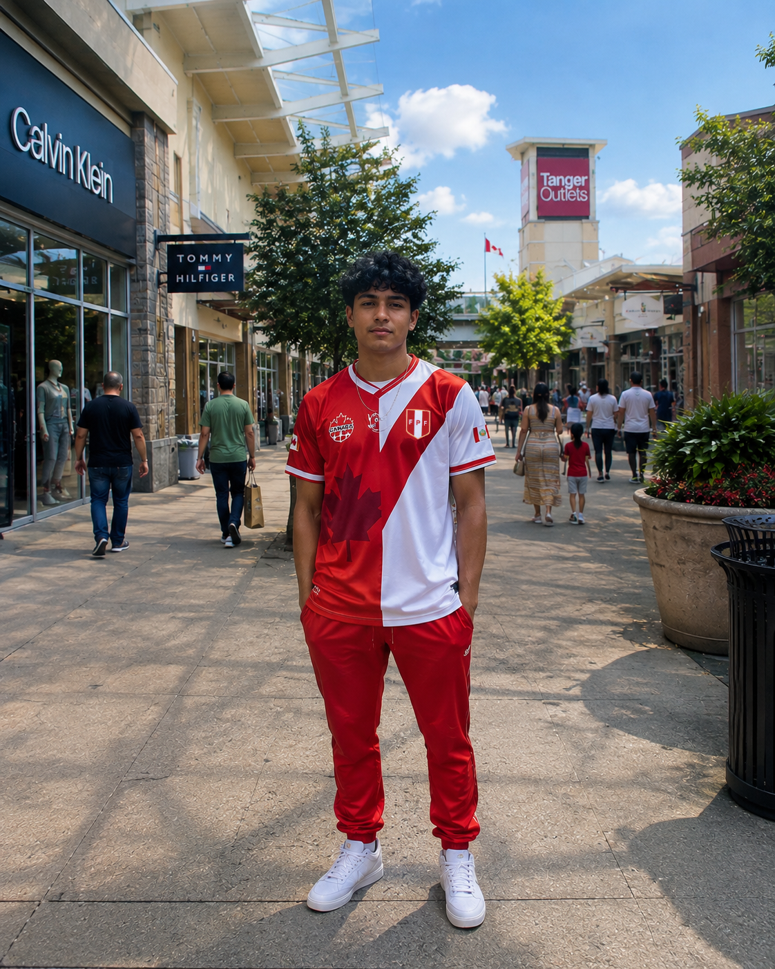 Canada Peru Fusion Jersey by Pelotero Sports